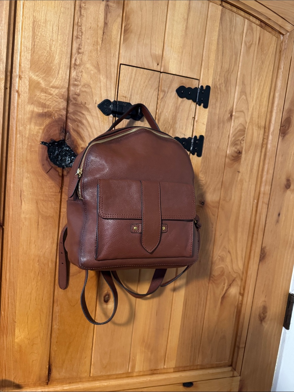 Frye Olivia Italian Leather Mini Backpack Purse